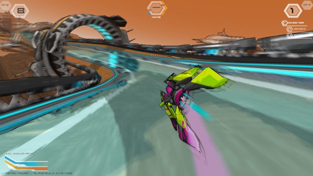 Metric Racer gameplay